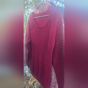 Avon Women's Crew Neck Sweater - Deep Wine